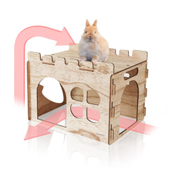 LEXASTLE Wooden safety build, sturdy 5mm wood for daily use