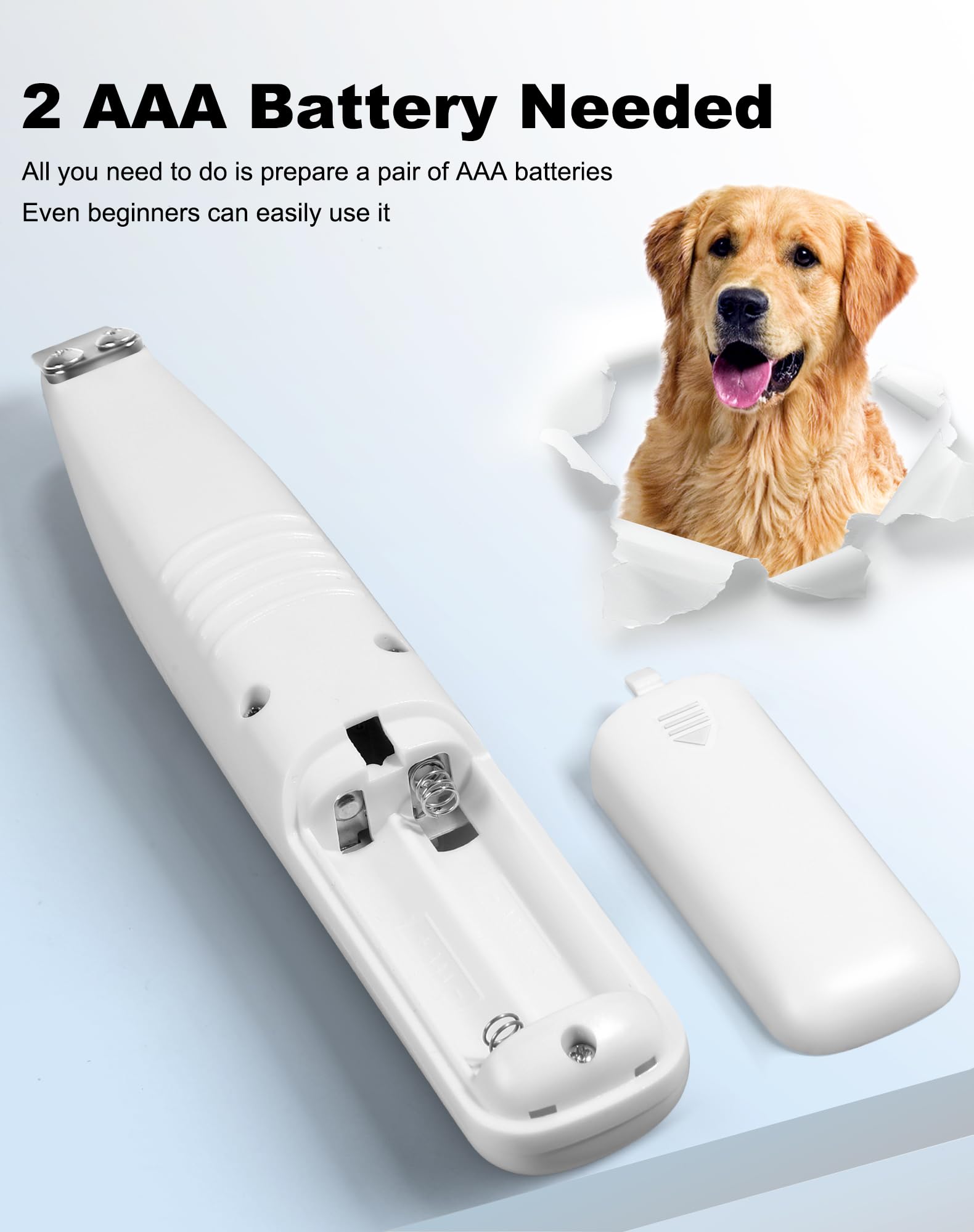 lexflext dog grooming clippers easy-clean kit with brush and oil
