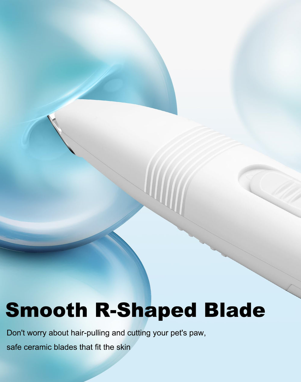 lexflext dog grooming clippers low-noise operation with calm pets