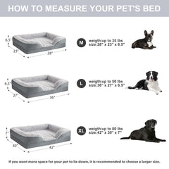 LEXTRO 36x27-dog-bed provides generous space for large dogs to stretch.