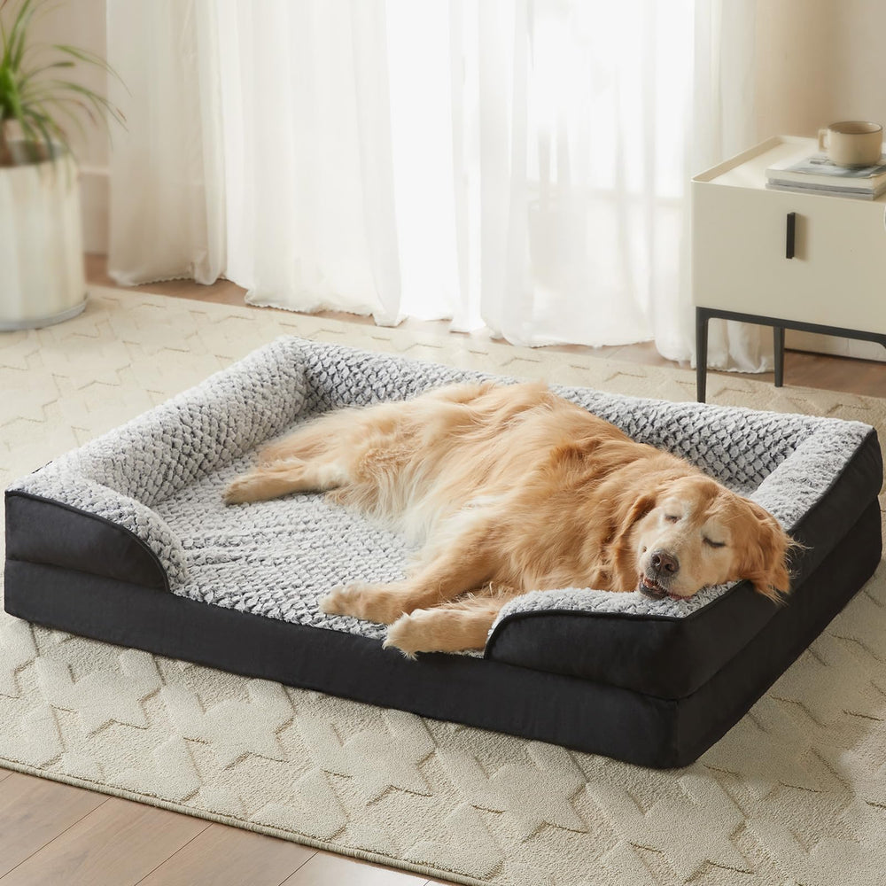 LEXTRO cozy velvet surface invites pets to relax in comfort