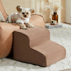 LEXTRO Dog Stairs 2-steps on couch provide safer access for small dogs