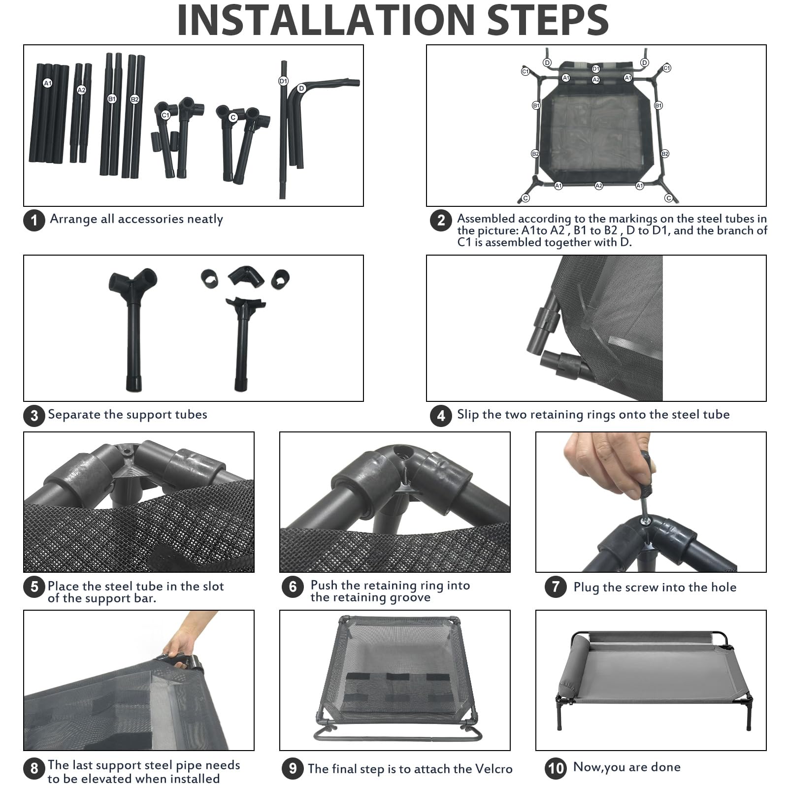 LEXTRO removable mesh demonstrates easy washing and quick drying.