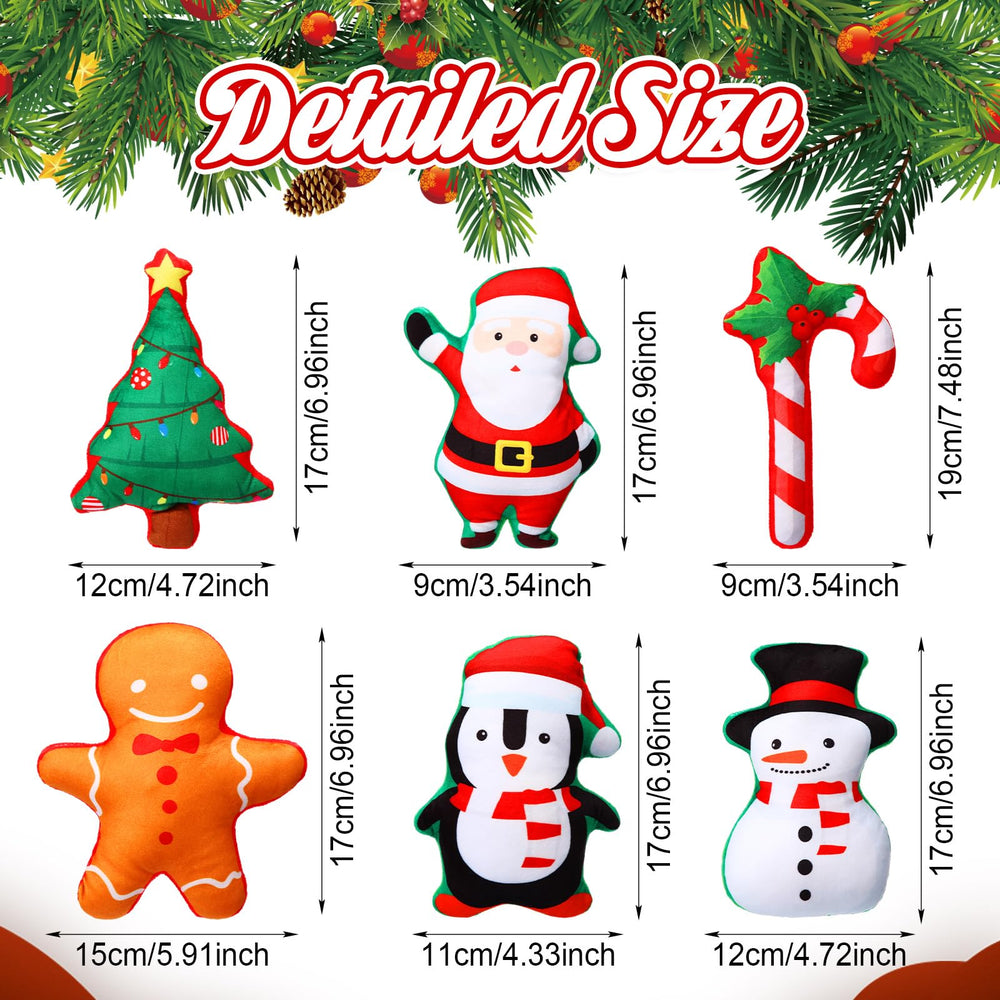 Leyndo Christmas tree squeaky toy brightens playtime and tug games