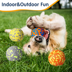 Leyndo 2.5in dog ball floating on water for pool or beach fun