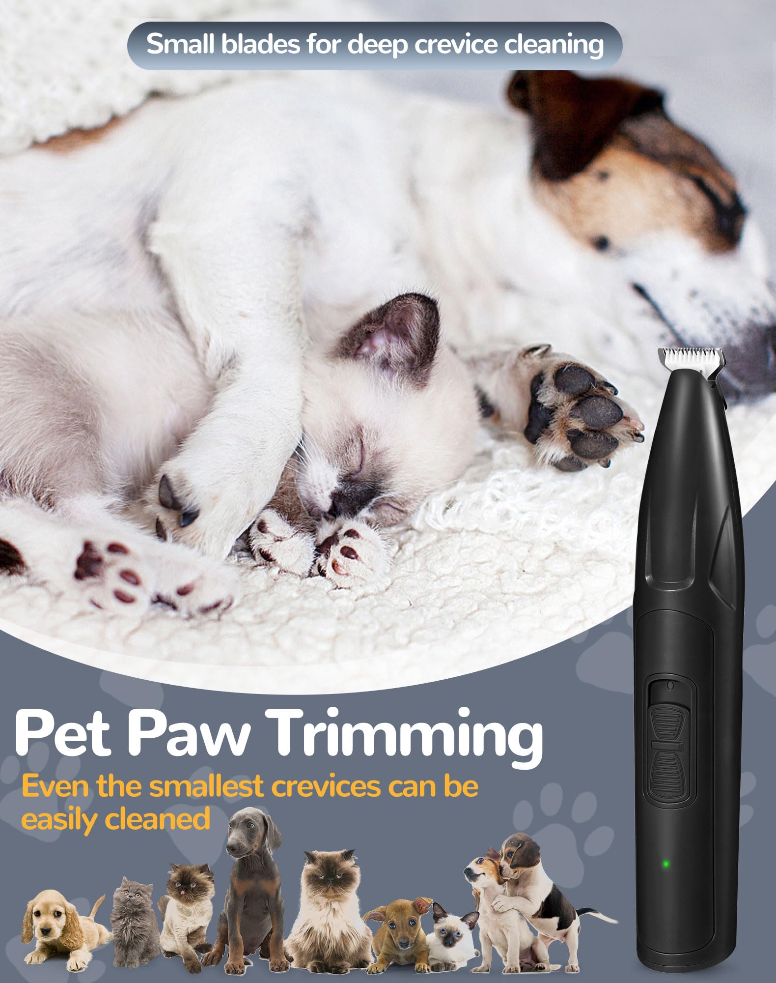 LEYOUFU dog clippers kit-included includes all essential grooming tools