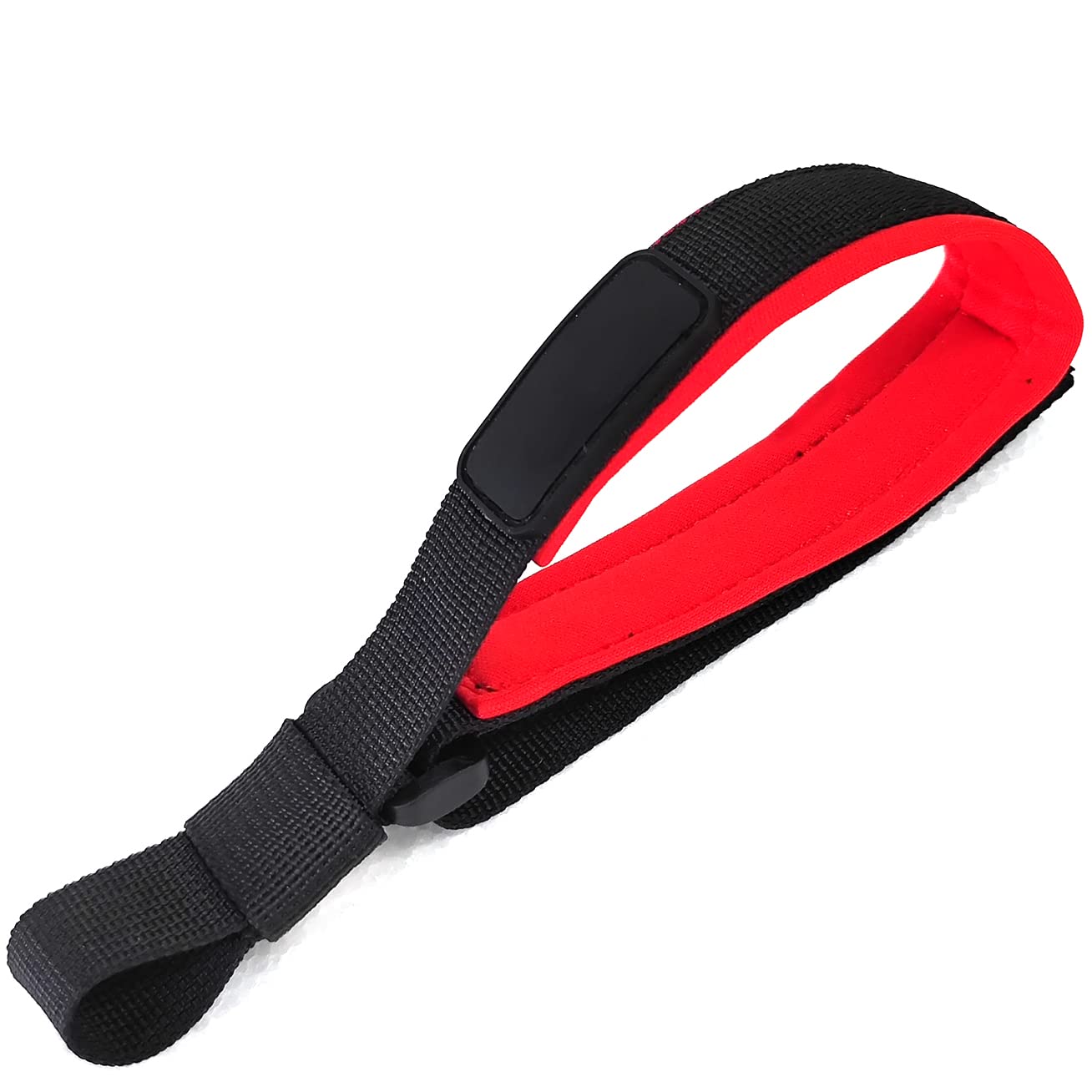 LFCXHTY leash attachment on strap demonstrates anti-drop stability during active moments.