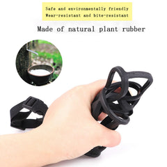 LH NTGR muzzle with wide opening allows drinking and feeding