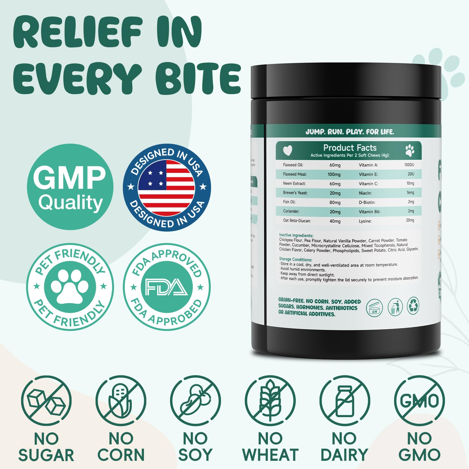 LHQR natural flea and tick support offers a chemical-free option