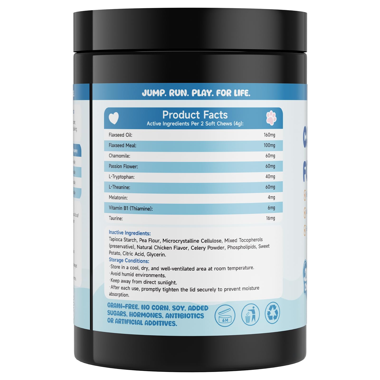 LHQR Calming Chews with skin health focus, supporting overall wellness.