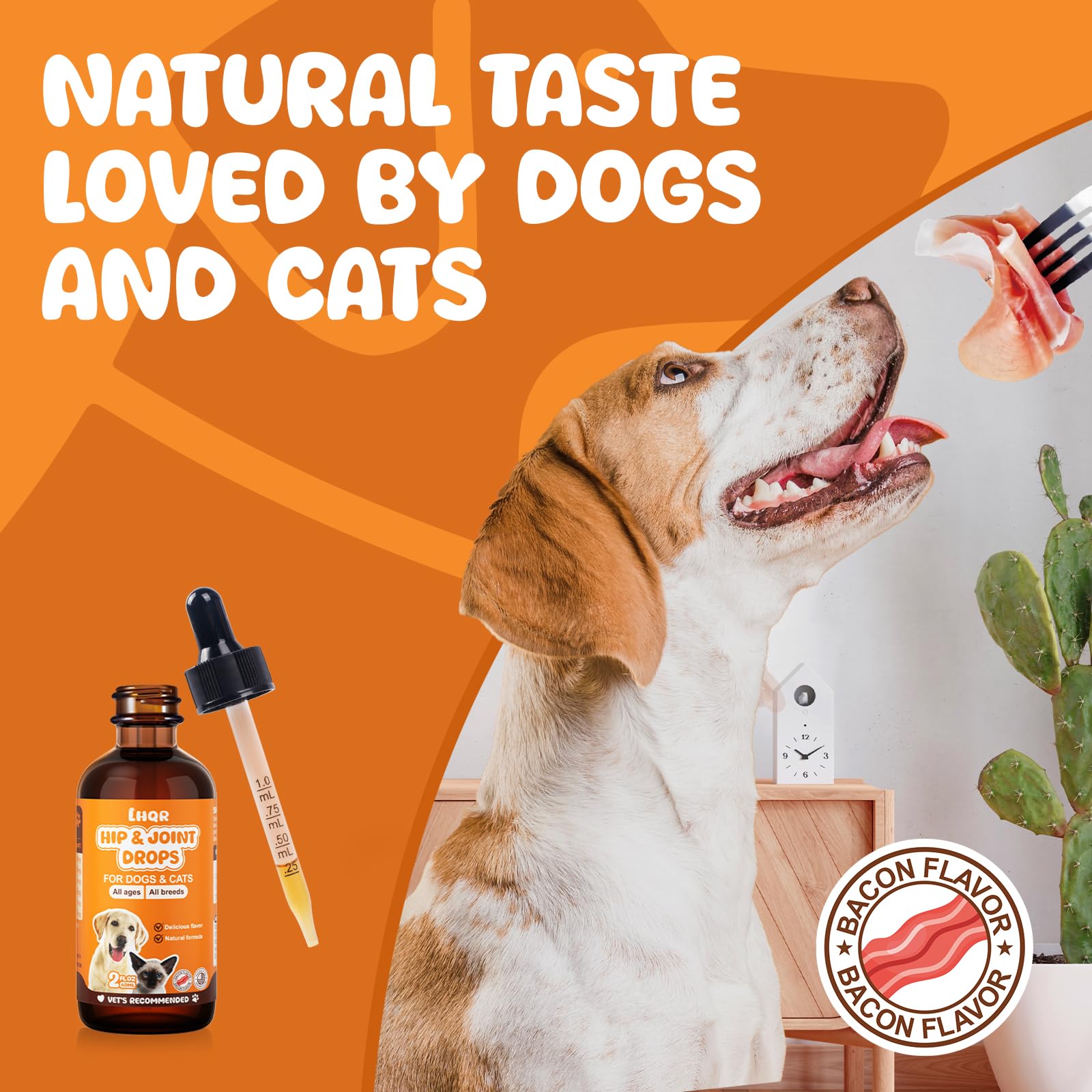 LHQR drops with pipette application demonstrates easy daily routine for pets