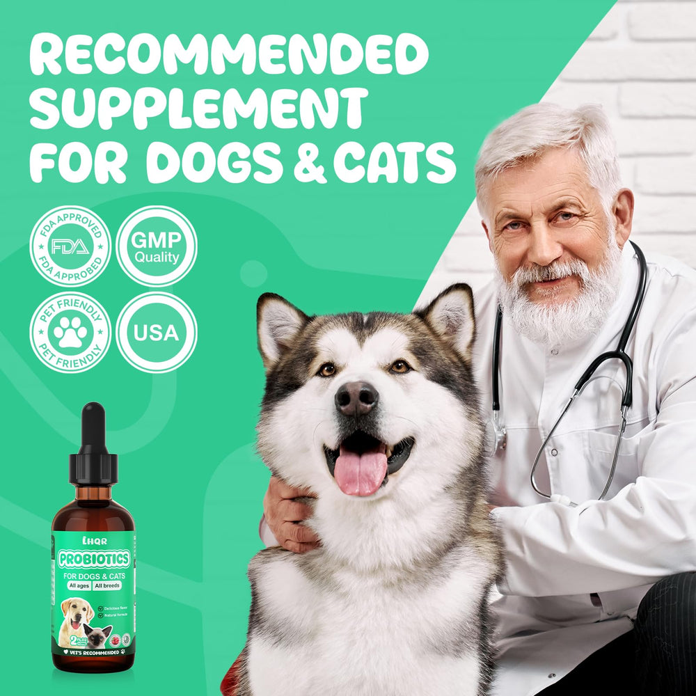 LHQR Liquid Probiotics enzyme-prebiotic mix emphasizes digestive enzyme support and prebiotic benefits.