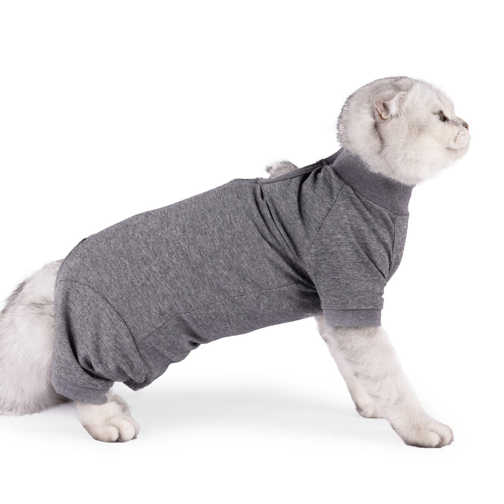 LIANZIMAU traje de recuperación para gatos, dorso: cómodo y fácil de quitar