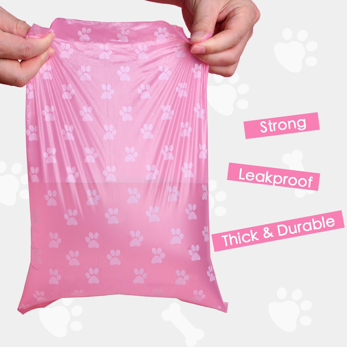 LIAYLILI compostable poop bags made from corn starch with eco-friendly appeal
