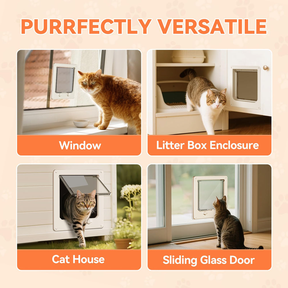 LIBBEPET door dimensions demonstrate fit for 0.8-inch thick plates.
