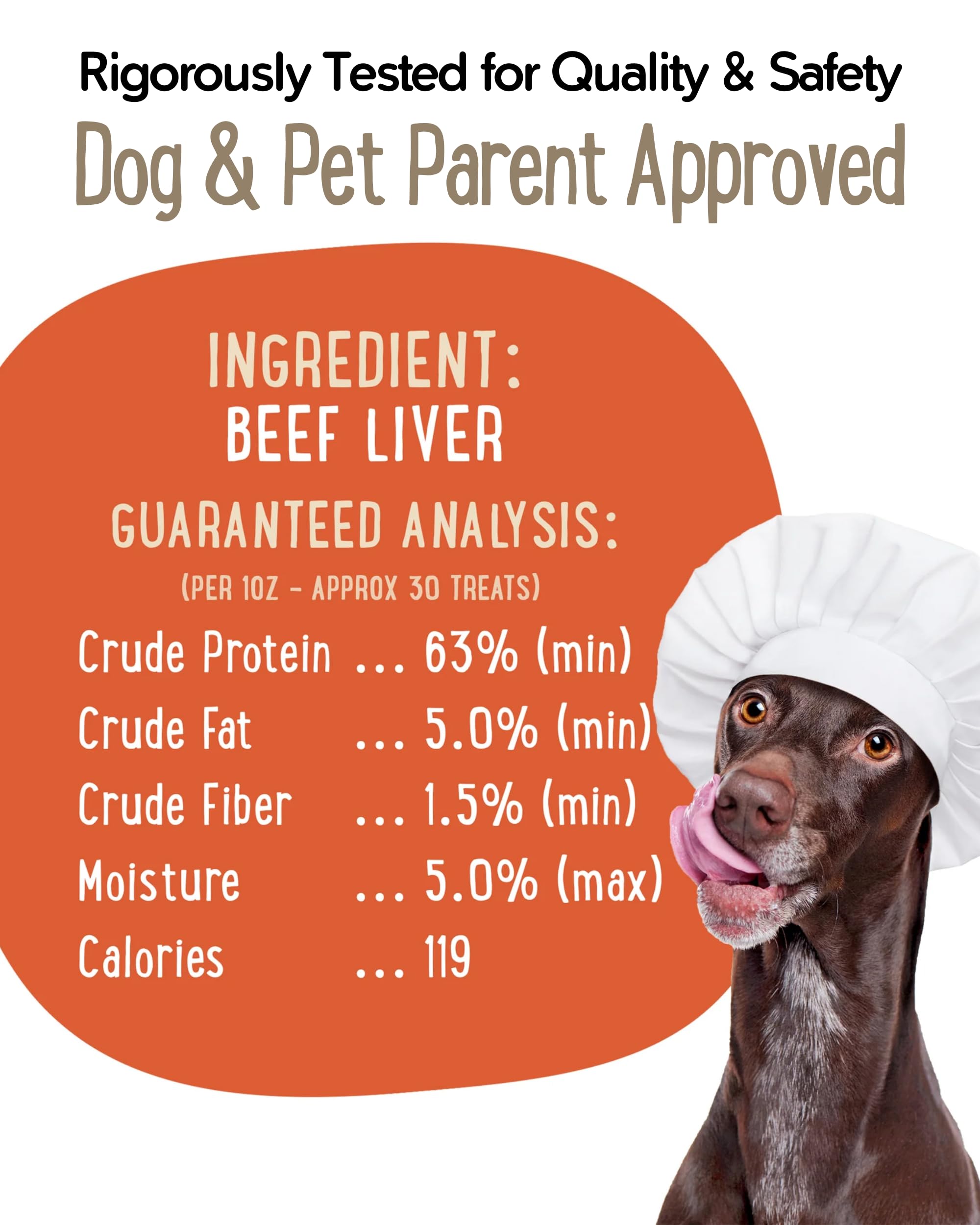 Lick You Silly beef-liver-treats-large-dog emphasizes a protein-rich snack option for big breeds.