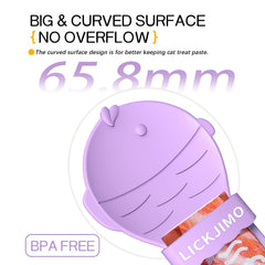 LICKJIMO BPA-free cat spoon keeps feeding safe for pets and families