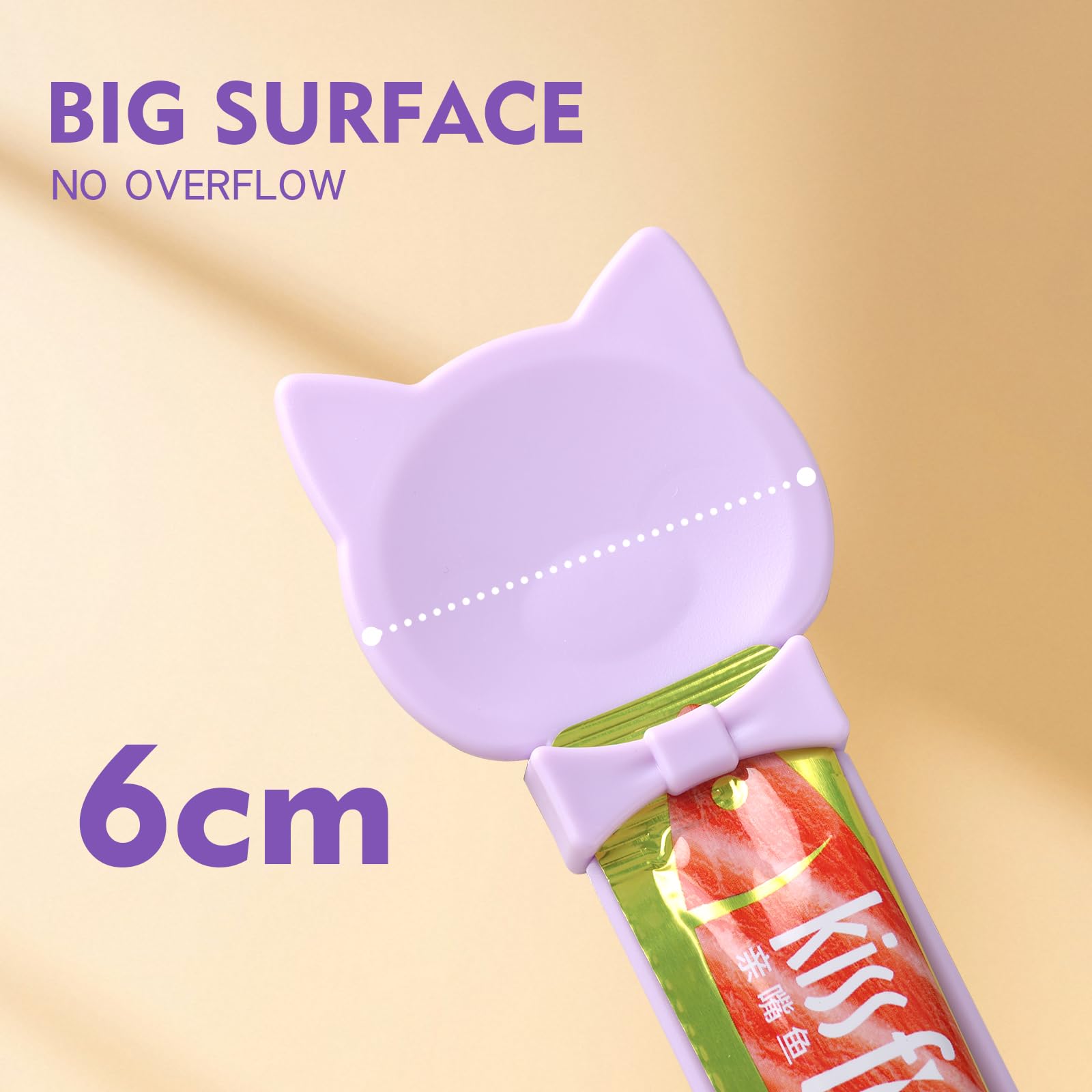 LICKJIMO cat spoon long handle eases feeding sessions