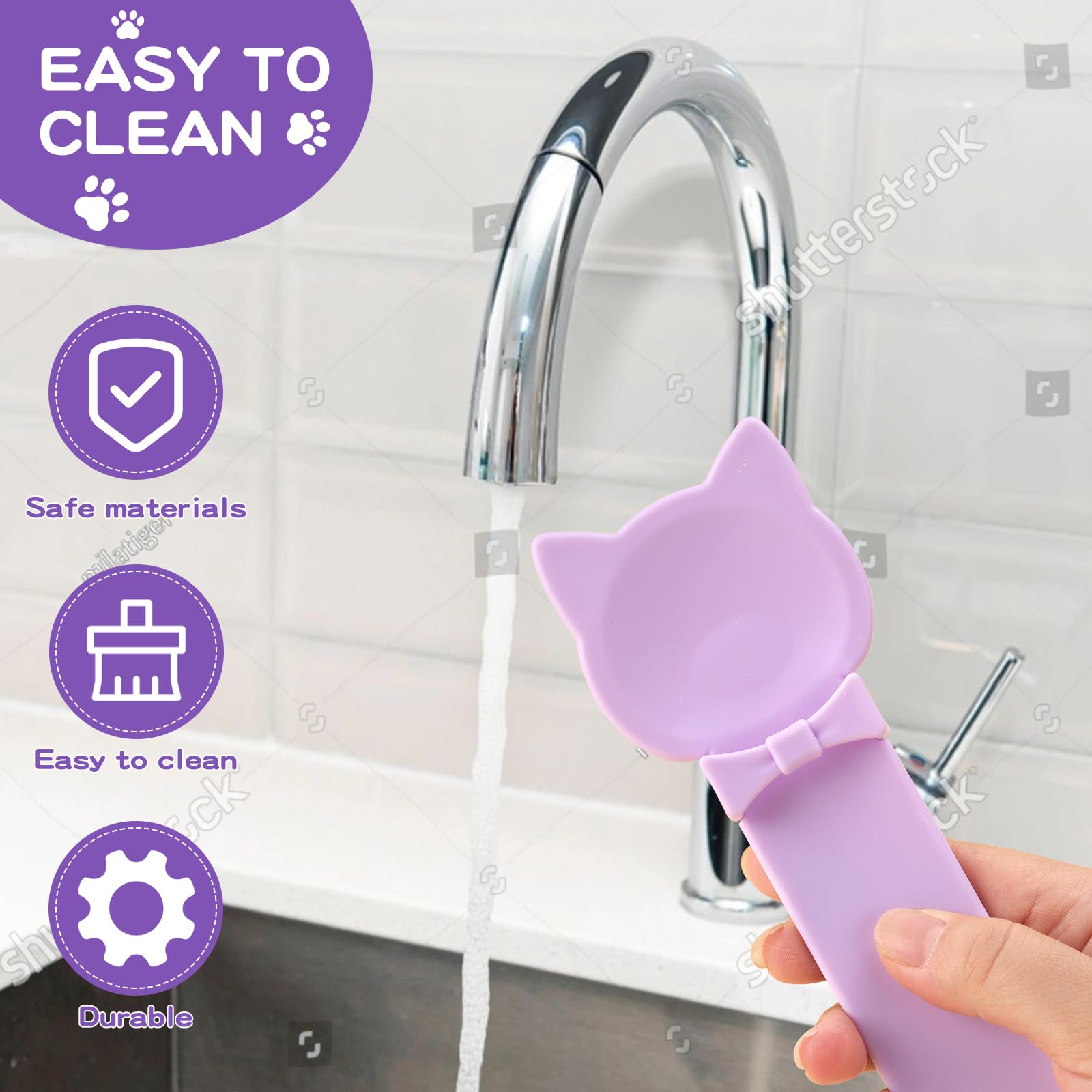 LICKJIMO easy-clean spoon for quick cleanup