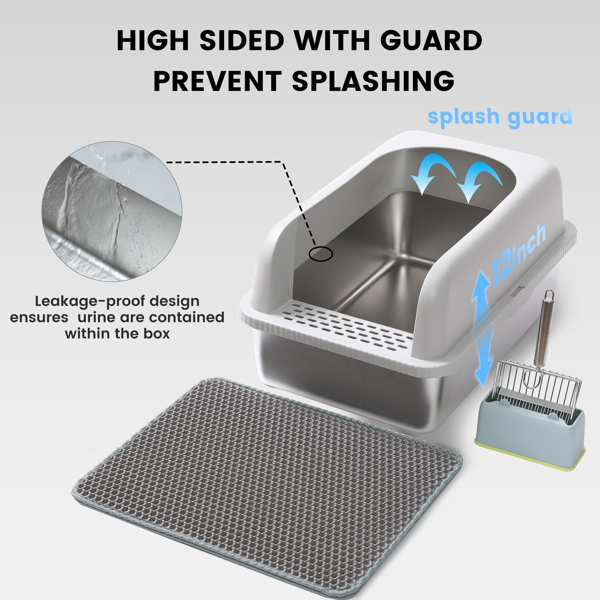 Quick secure-click assembly for Lietom XL litter box