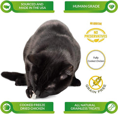 Life Essentials by Cat-Man-Doo label reveals 100% chicken.
