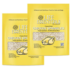 Life Essentials by Cat-Man-Doo packaging; ideal training reward.