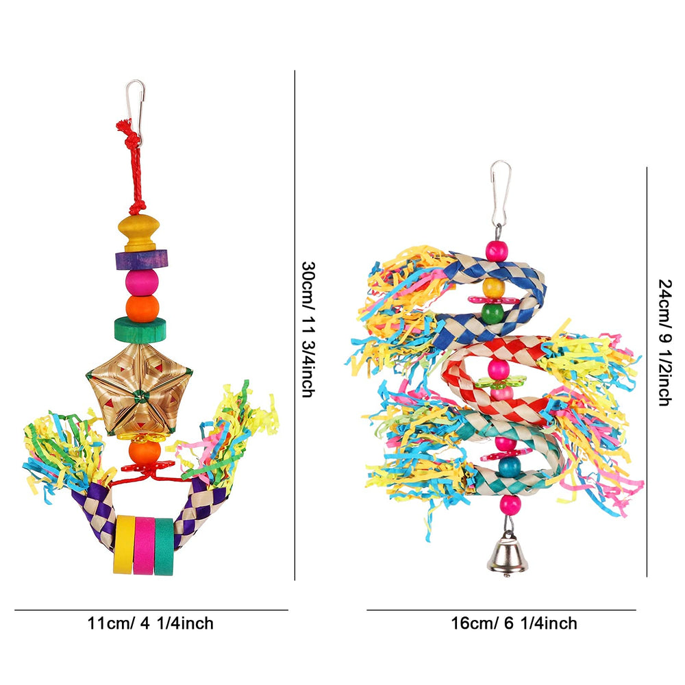 LifeIdeas bird toys assembly hook simplifies cage setup and safe installation.