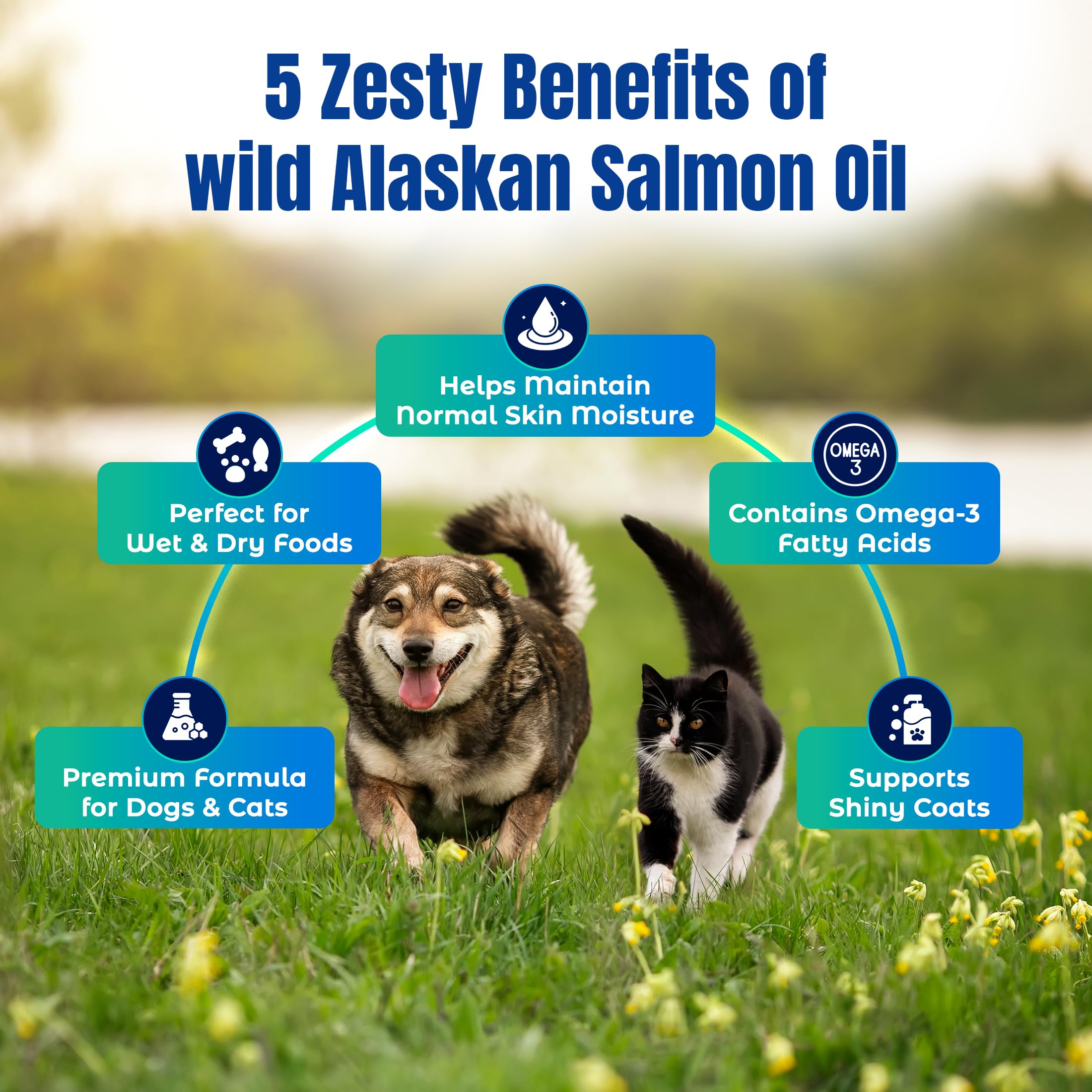 Life Line wild Alaskan fish oil label promotes EPA/DHA balance for cognitive and eye health.