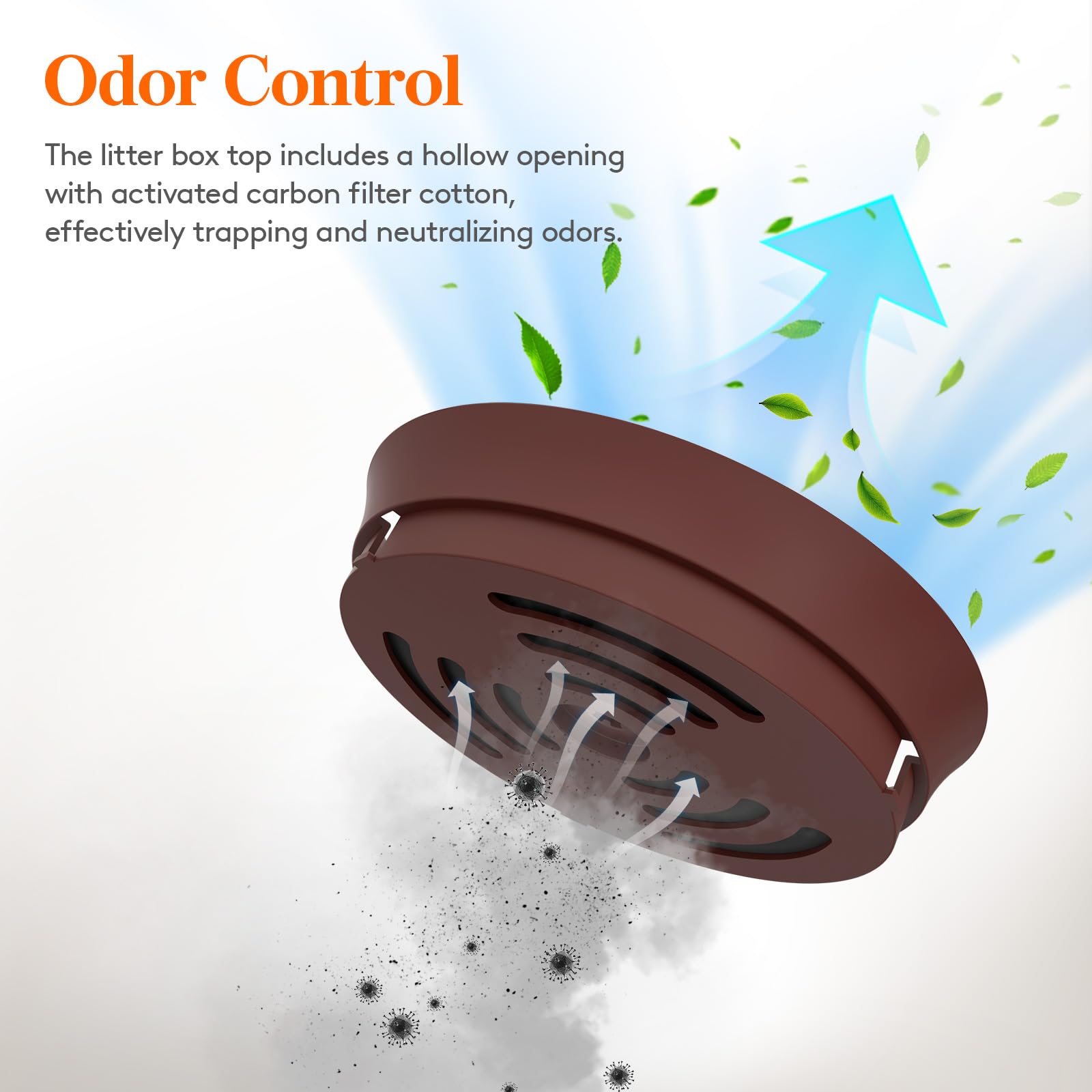 Lifewit litter box low-threshold entry supports kittens and seniors in daily use.