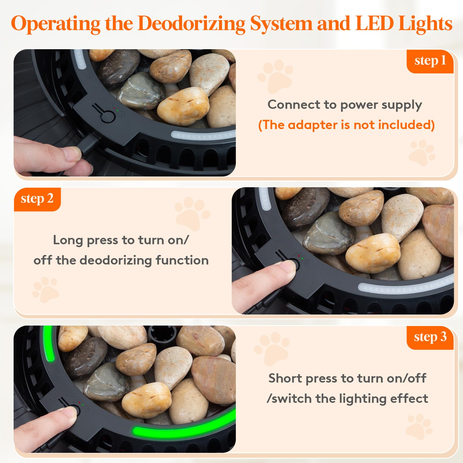 Lifewit plant leaves decor enhances concealment while remaining decorative