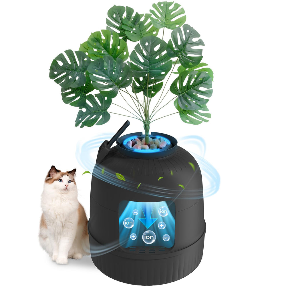 Lifewit plant litter box with odor-control system maintains fresher air