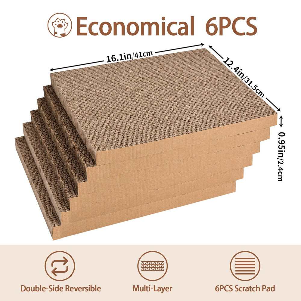 LIFLIX dense cardboard core resists tearing from claws