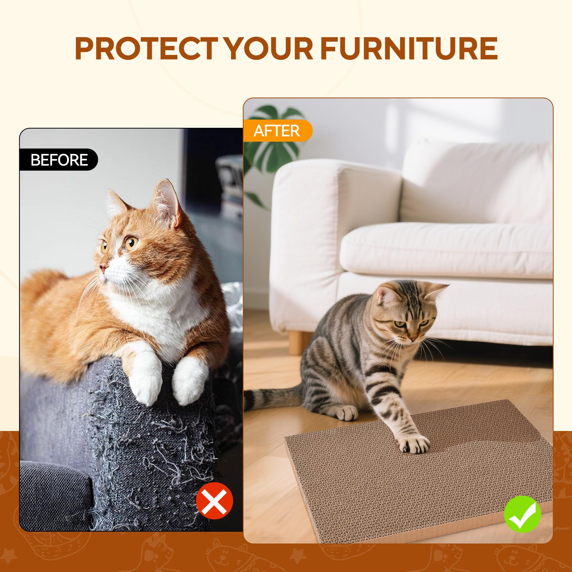 LIFLIX scratch box open holes image for interactive play and easy pad replacement.