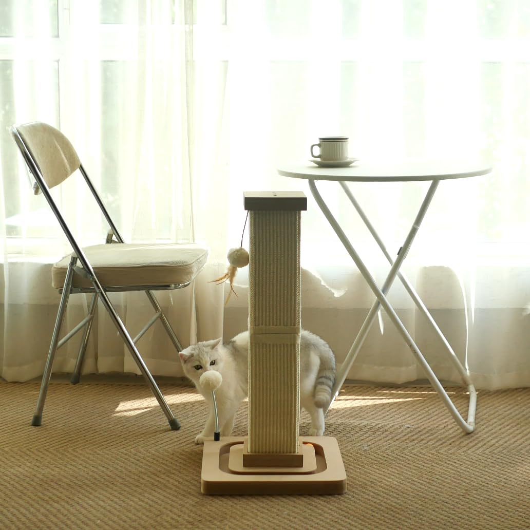LIFLIX sisal wrapped tube offers natural scratching texture