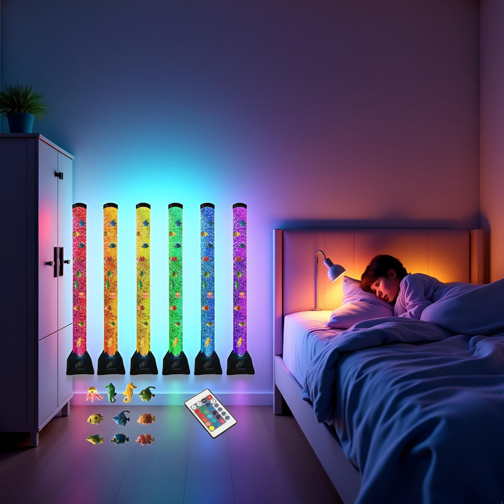 Lightahead color effects with solid colors and transitions for mood lighting