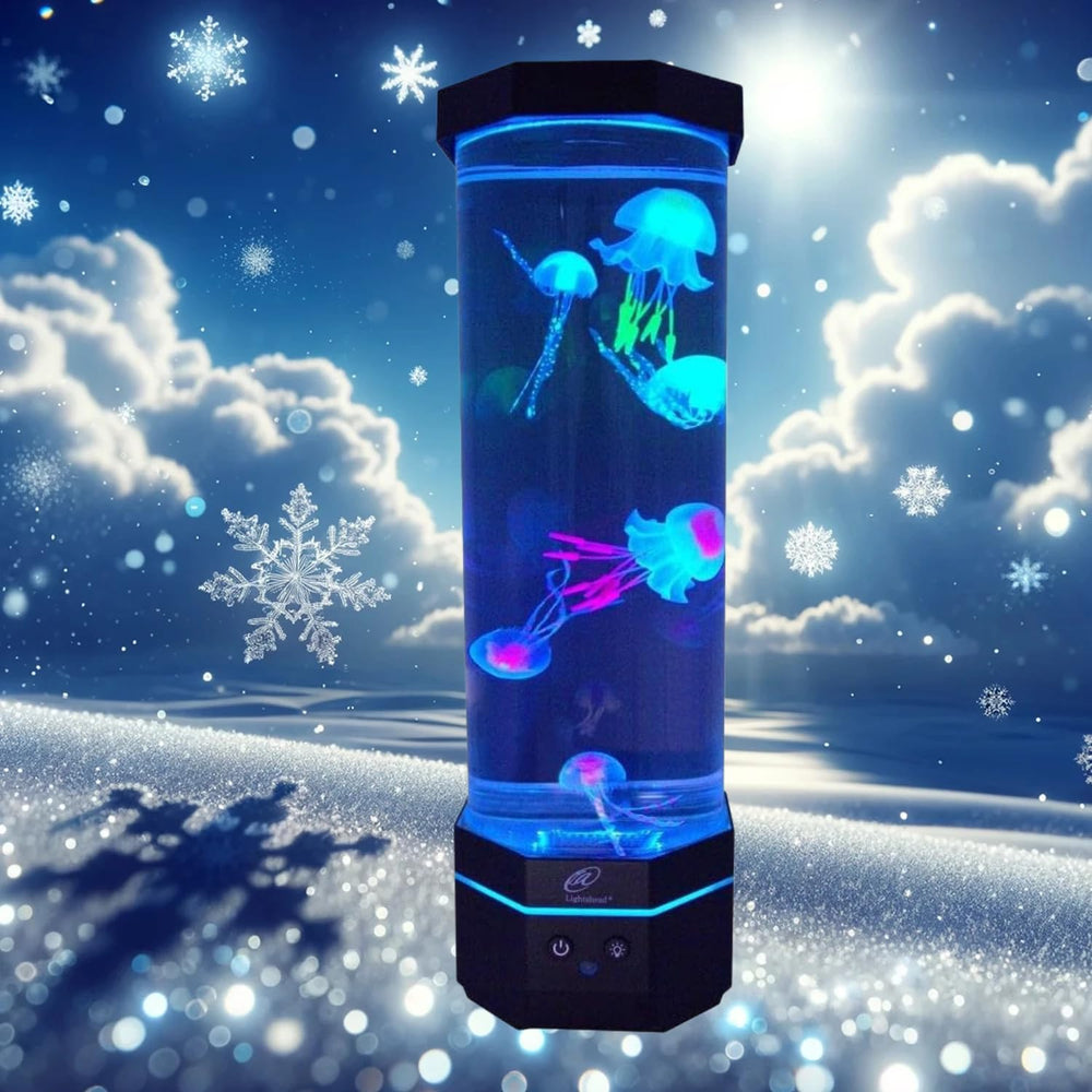 Lightahead jellyfish-lamp-remote-control demonstrates easy mode switching for color moods