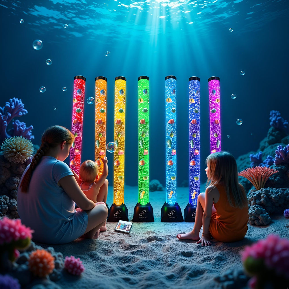 Lightahead night light setup for kids offering a soothing bedtime ambience