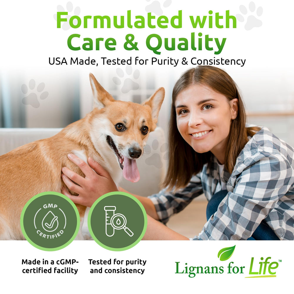 Lignans For Life organic flaxseed ingredients — premium botanicals for natural wellness and digestion.