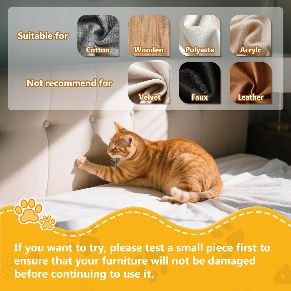 LIHBIH pet-safe no-residue adhesive ensures furniture remains intact