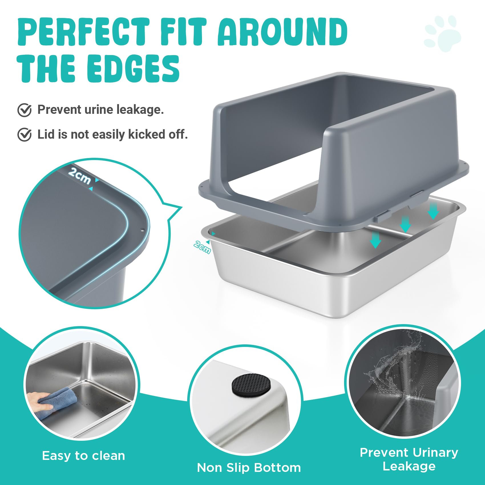 LIHOOOOM hair-sticker included to capture fur during cleaning.