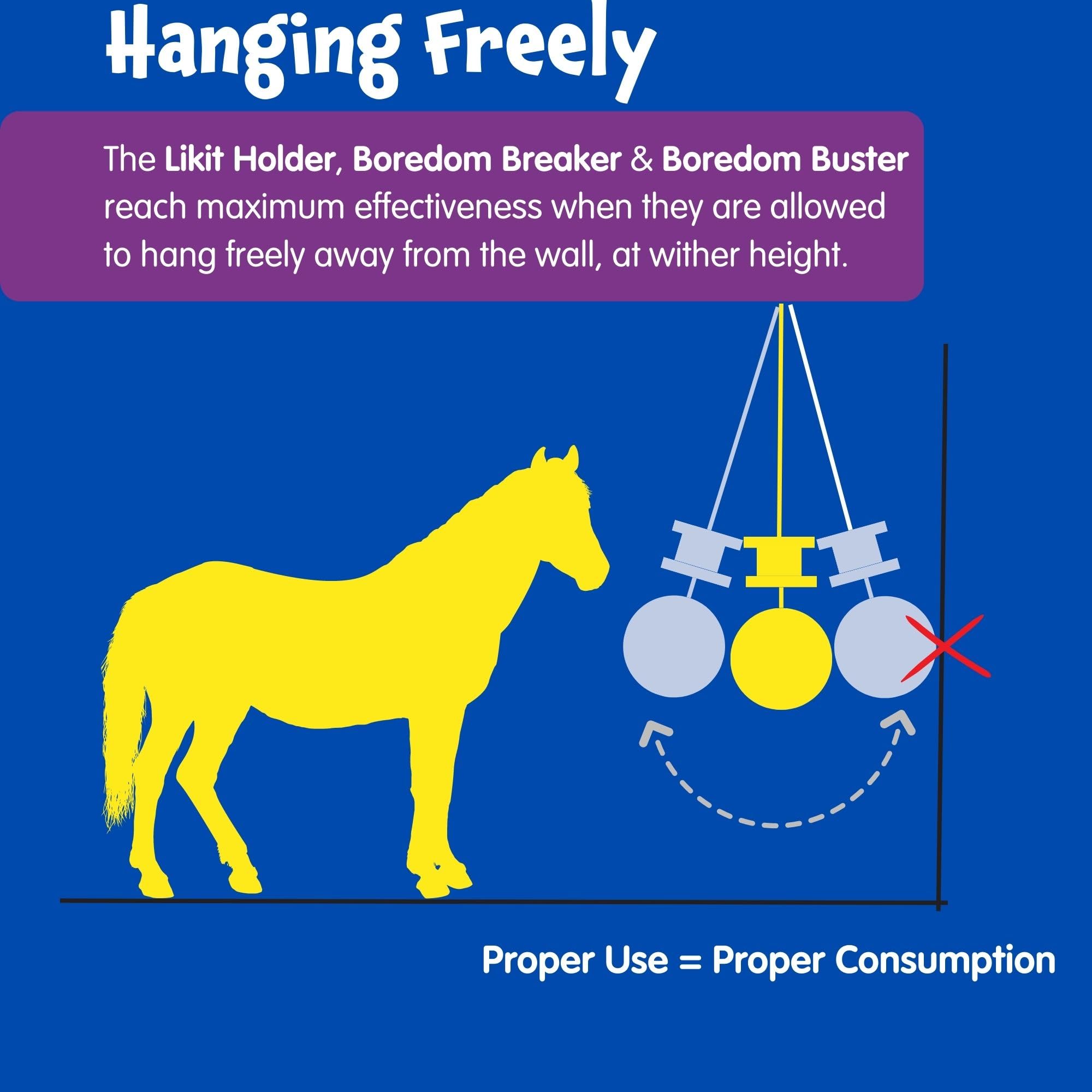 Likit Signature Holder Aqua Clear hanging-display shows versatile mounting options