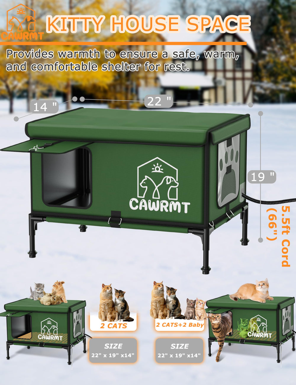 LiLadayd ground spikes stabilize the shelter on uneven outdoor surfaces.