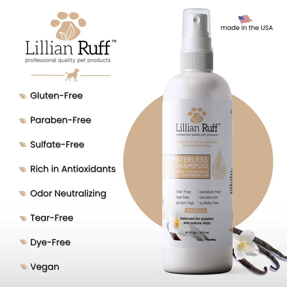 Lillian Ruff made in USA badge on packaging signaling safety standards.