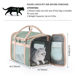 Lilliella airline-approved carrier interior reveals soft lining that reduces pet stress