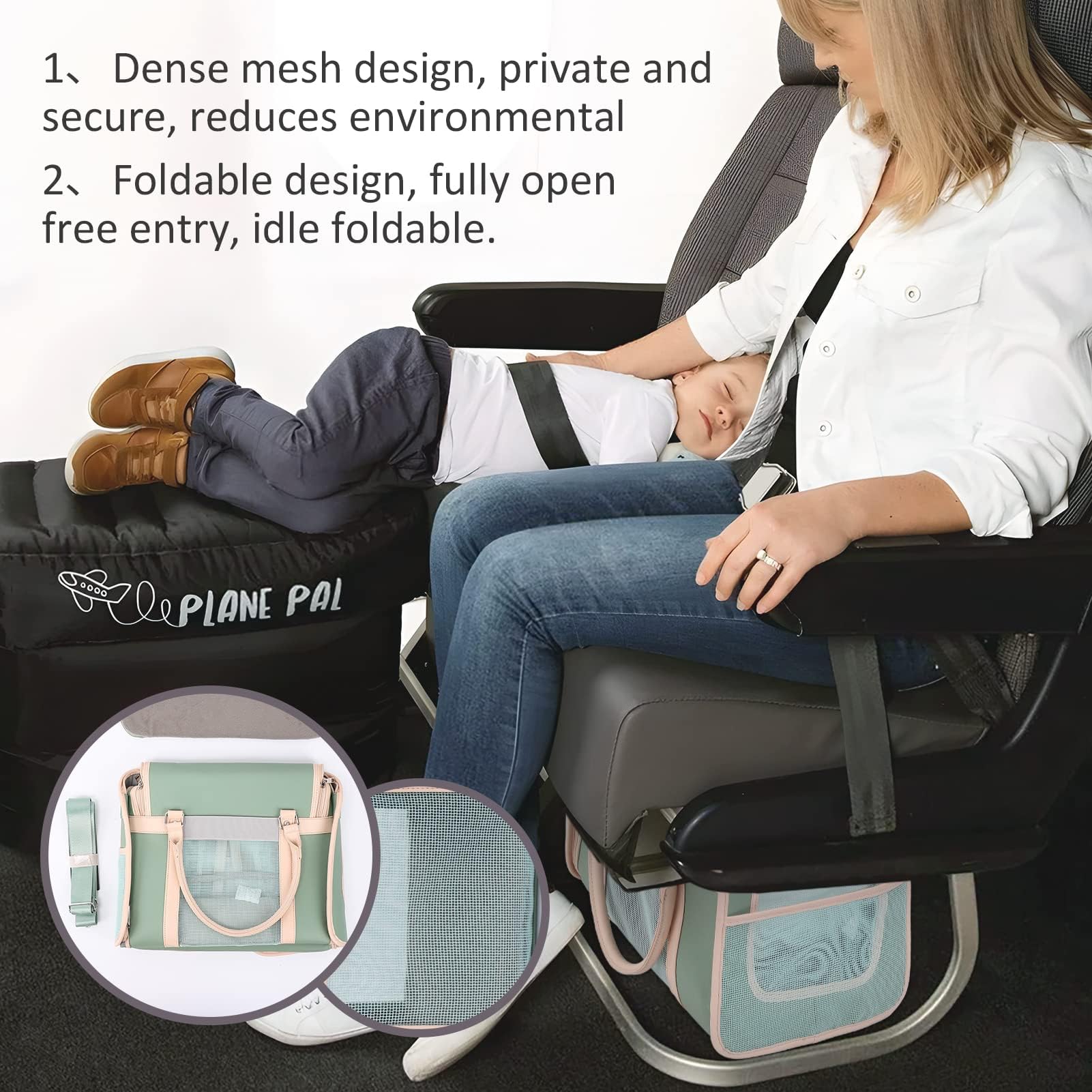 Lilliella carrier backpack ventilation mesh ensures 360-degree airflow during trips