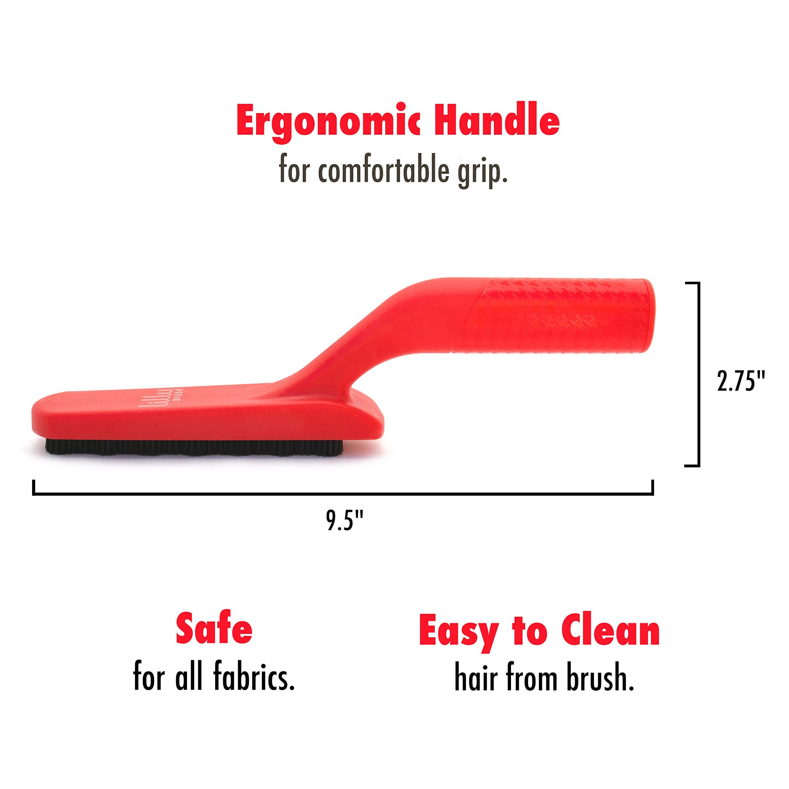 Lilly Brush Forever Furless long-haired-pets shows effective hair removal for fluffy pets.