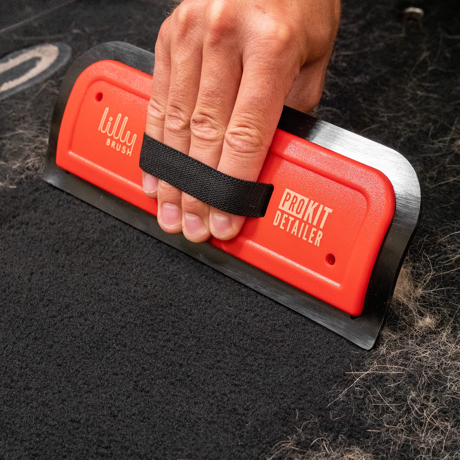 Lilly Brush Pro Crevice Tool tackles tight gaps for thorough car and couch cleaning
