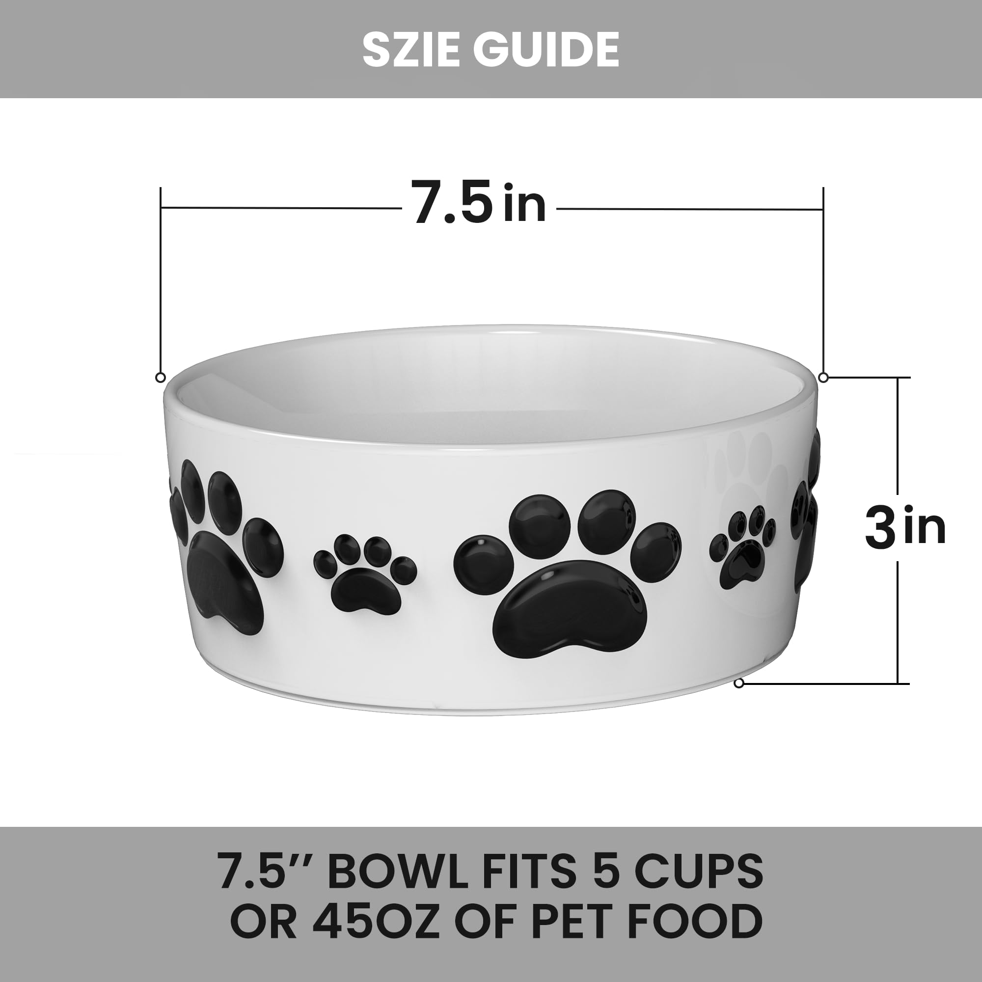 LILO DESIGN CO off-white glaze fits modern kitchens and pet stations
