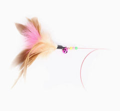 Lily and Prim wand teaser with beads and bell promotes hunting instincts