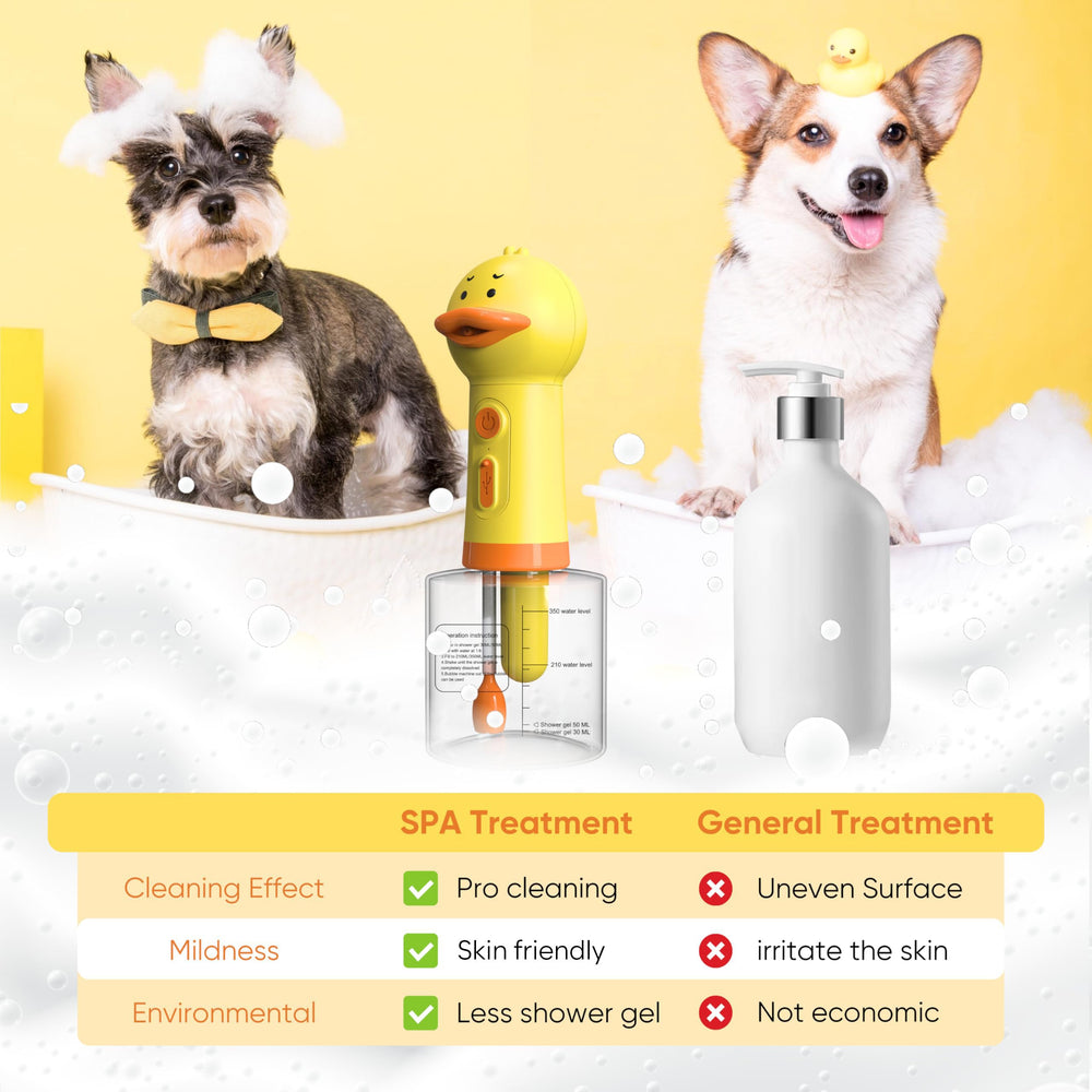 LilyAbeille multi-use dispenser demonstrates home cleaning beyond pet baths.